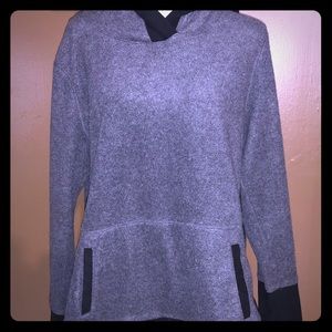 Sz L Xersion Pullover Jacket Sweater Hoodie